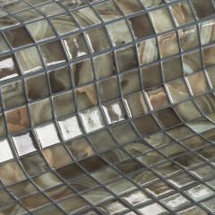 Gemma Cuprite 2,5 31,2X49,5 - hladký mozaika lesk, mix barev barva