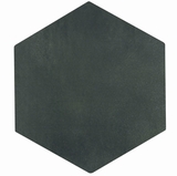 Hex.Concret Oslo 26x22,5 - hladký dlažba i obklad mat, černá barva