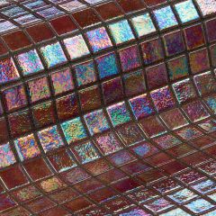 Iridescent Cobre 2,5 31,2X49,5 -  mozaika lesk, mix barev barva