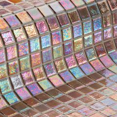 Iridescent Nacar 2,5 31,2X49,5 -  mozaika lesk, mix barev barva