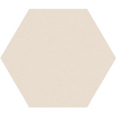 Hexa Beige Hexagon 23x27 - hladký obklad i dlažba mat,  barva