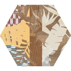 Japon Art Natural Matt Hexagon 23x27 - hladký obklad i dlažba mat,  barva