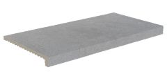 Iconic Grey Ant. Lem 31,7X62,6 - r11 bazénový lem / schodovka mat, šedá barva