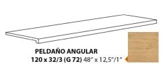 Peld.Ang. Alquezar Miel 120X32 - strukturovaný / reliéfní schodovka mat, béžová barva