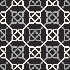 Nautic Black 33,1x33,1 - hladký obklad i dlažba mat, černá barva