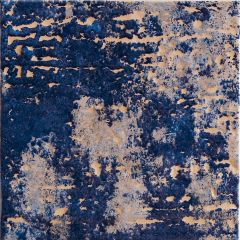 Provence Azul 20X20 - strukturovaný / reliéfní dlažba i obklad mat, modrá barva