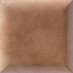 Bombato Caldera 15x15 - plastický / 3d obklad mat, hnědá barva