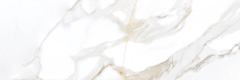 Mystic Borghini Gold 40X120 - hladký obklad mat, bílá barva