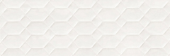 Resina Bianco Bee 40x120 - plastický / 3d dekor mat, bílá barva