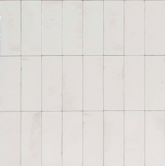 Gleeze Bianco 7,5x20 - hladký obklad lesk, bílá barva
