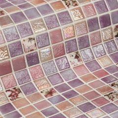 Topping Violet 2,5 31,2X49,5 - strukturovaný / reliéfní mozaika lesk, mix barev barva