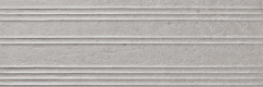 Trace Promenade Cendre 40X120 - strukturovaný / reliéfní dekor mat, šedá barva