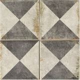 Triangoli 22,5x22,5 - r11 dekor mat, mix barev barva