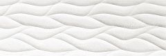 Ona Blanco 100x33 - plastický / 3d obklad mat, bílá barva