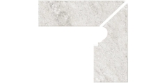 Sokl Sch.White Stone S N. Fiorentino XL Pravý 28,8X27 - r11 sokl mat, bílá barva