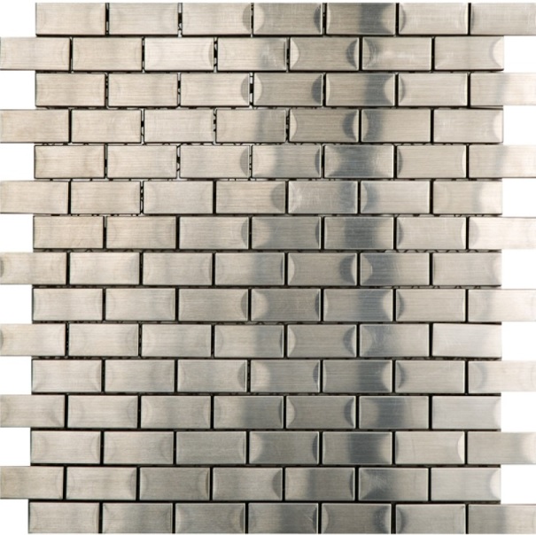 Mosaico Brick Acero - Ruggine