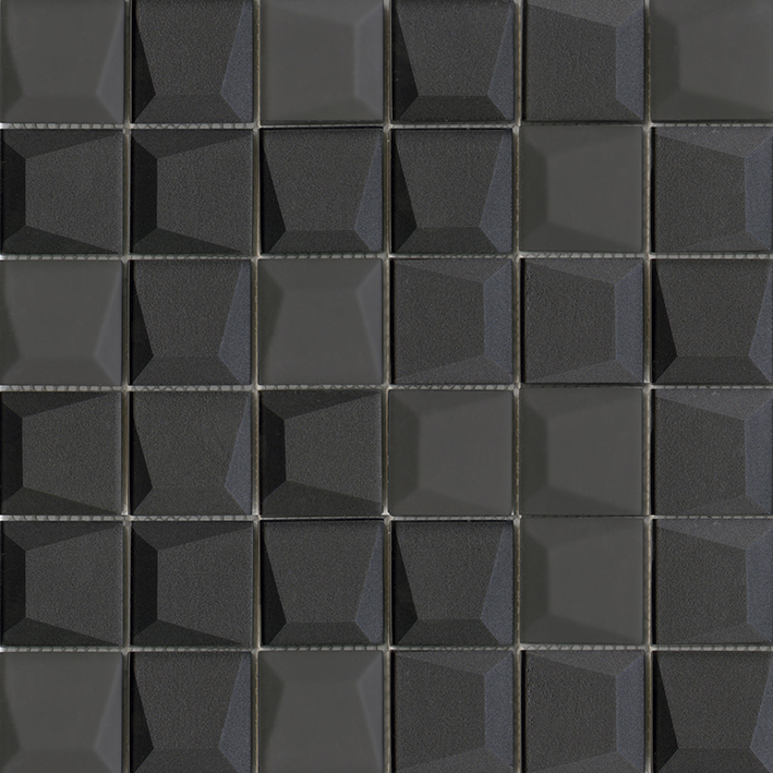 Effect Square Black - Noohn mosaic