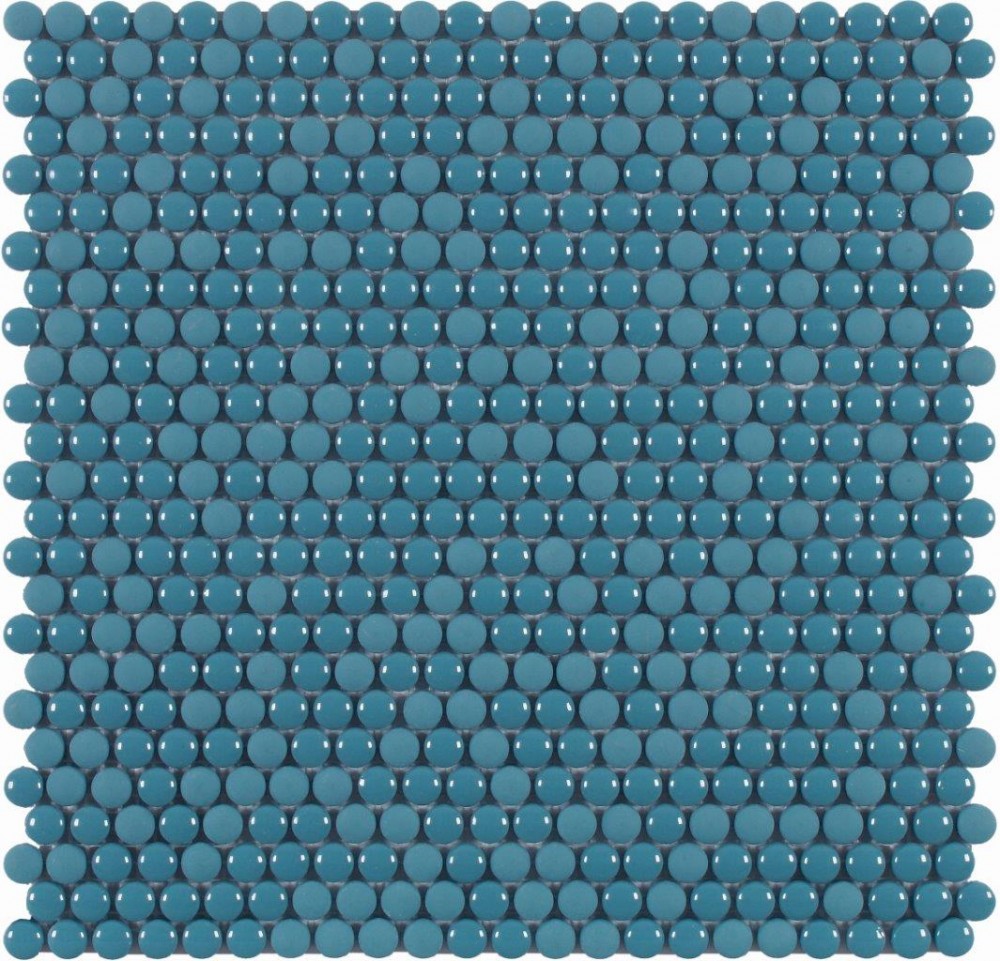 Dots Blue - Skleněné mozaiky