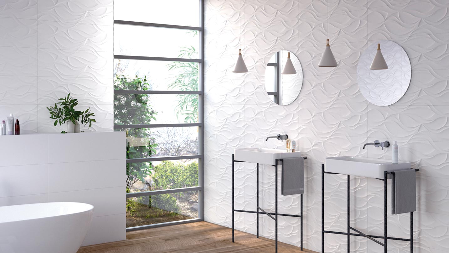 Blancos 30x90 - Obklad do koupelny nebo obklad do kuchyně, lesklý nebo matný, k dispozici jsou dekorace s reliéfním nebo plastickým povrchem, opět v matu i v lesku