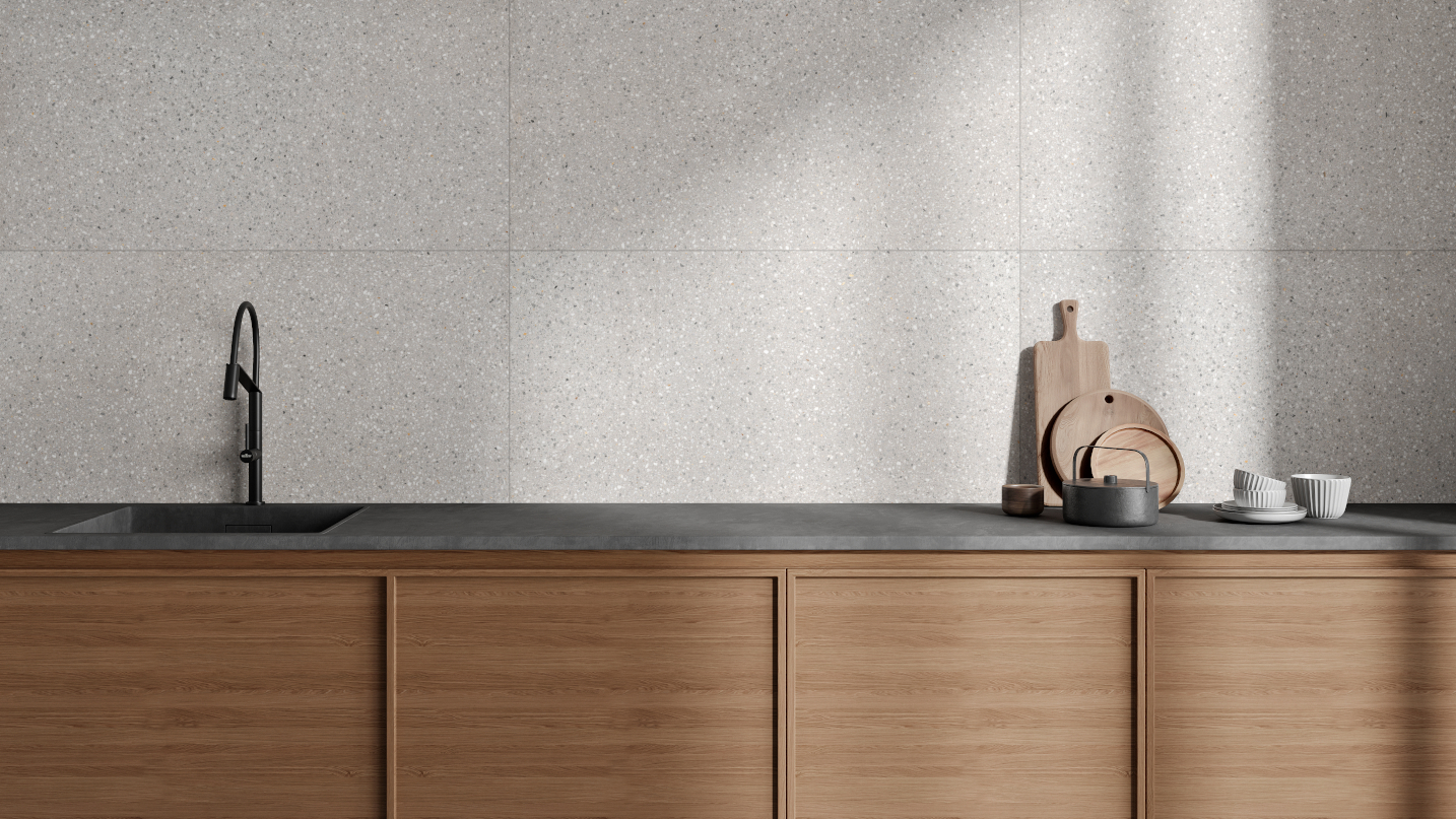 Goldoni - Moderní dlažba a obklad ve stylu terrazzo s nejširím využitím pro všechny povrchy - koupelna, kuchyň a terazzo dlažba v interiéru